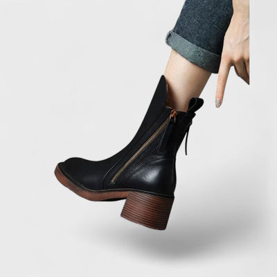 Nicole | Bottines en cuir