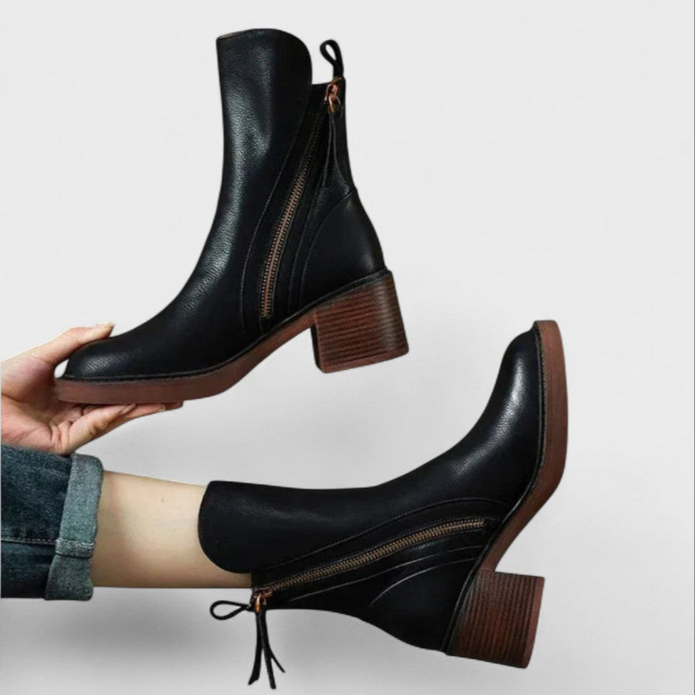 Nicole | Bottines en cuir
