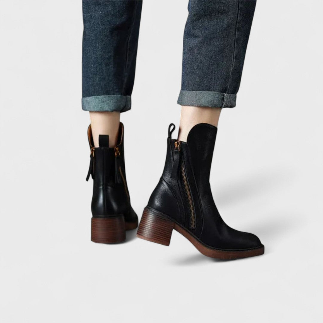 Nicole | Bottines en cuir