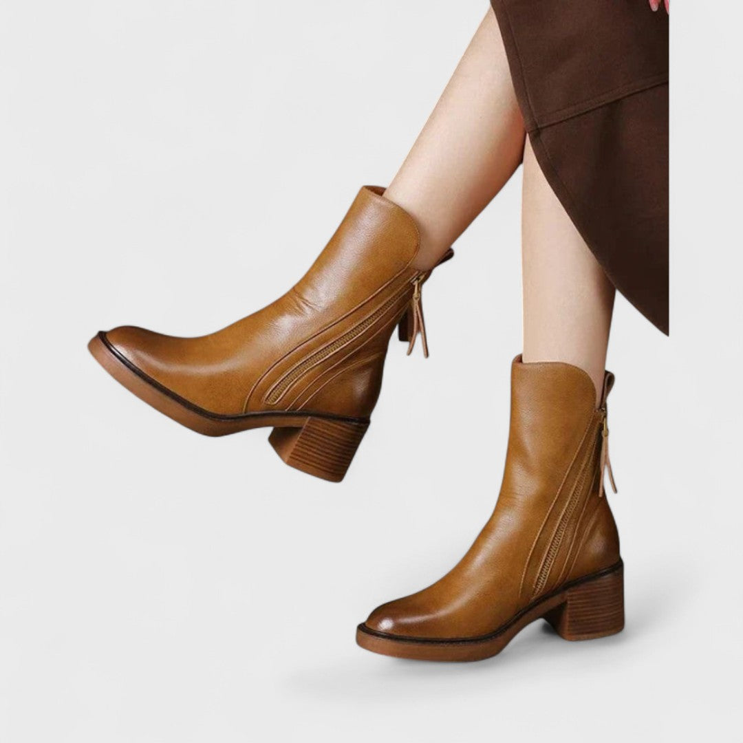 Nicole | Bottines en cuir