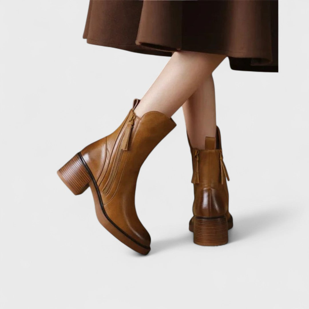 Nicole | Bottines en cuir