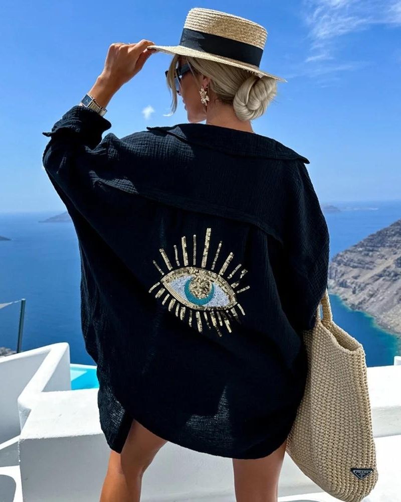 Amicie | Chemise à paillettes