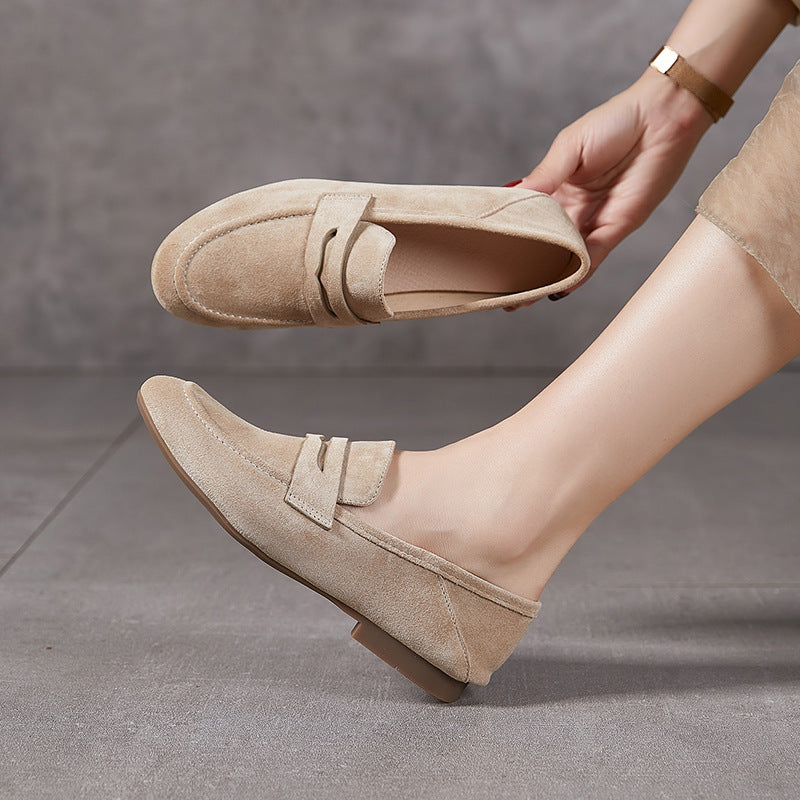 Sylvie | Mocassins en velour