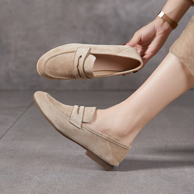 Sylvie | Mocassins en velour