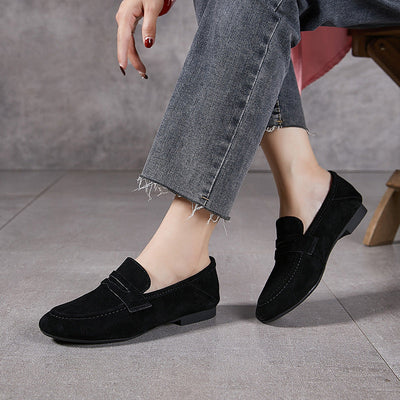 Sylvie | Mocassins en velour