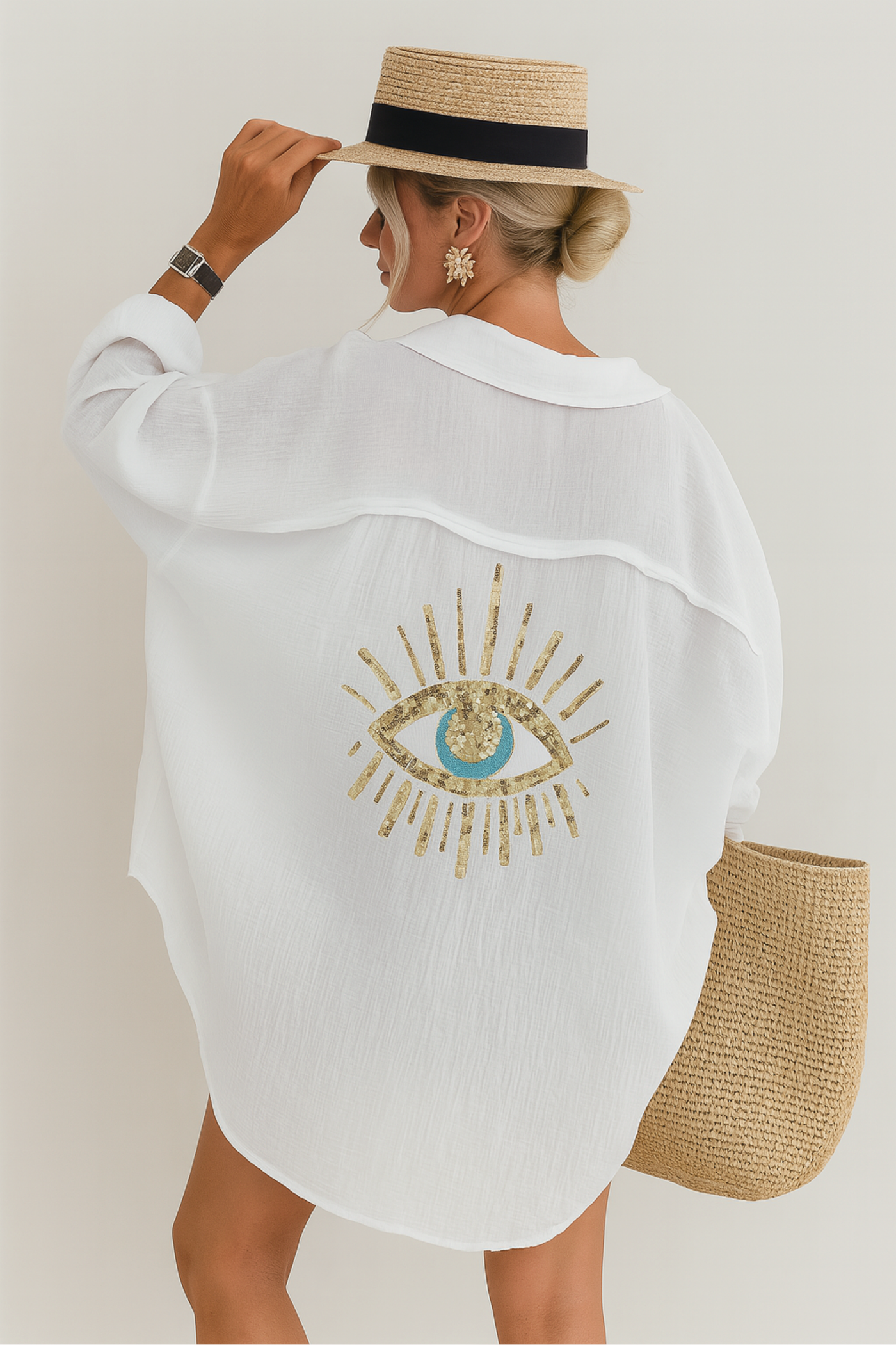 Amicie | Chemise à paillettes