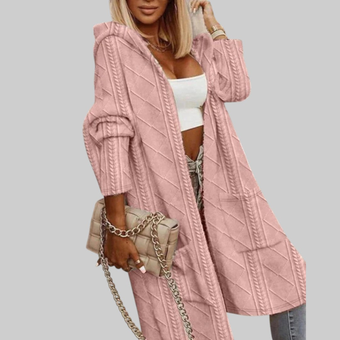 Valerie | Cardigan avec capuche