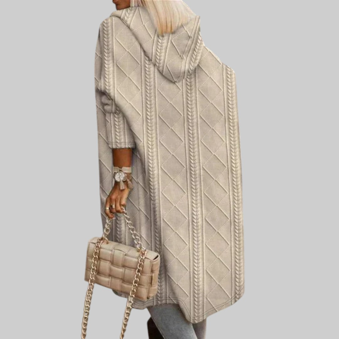 Valerie | Cardigan avec capuche
